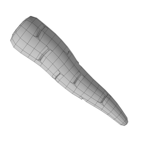 cartoon carrot 3d obj - cartoon carrot by bescec